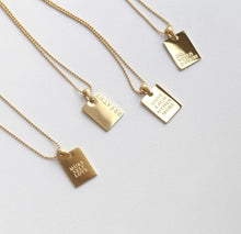 Load image into Gallery viewer, Mantra Necklace