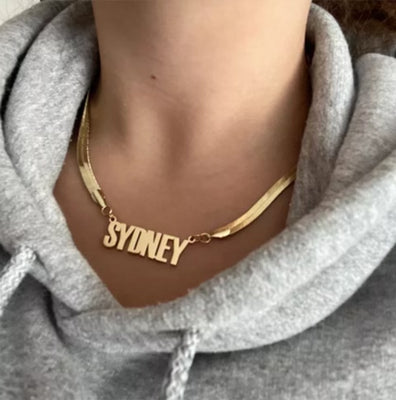 Customized Gold Snake Chain