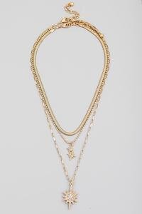 Star-t Again Layered Necklace